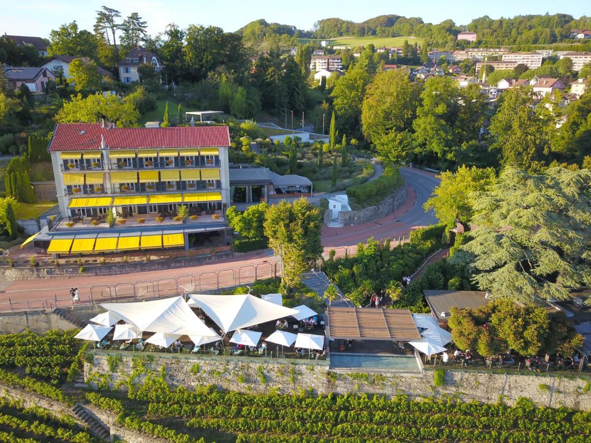 Baron Tavernier Hotel Restaurant & Spa Chexbres Exterior foto